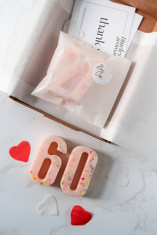 60th Birthday Pink Wax Melts