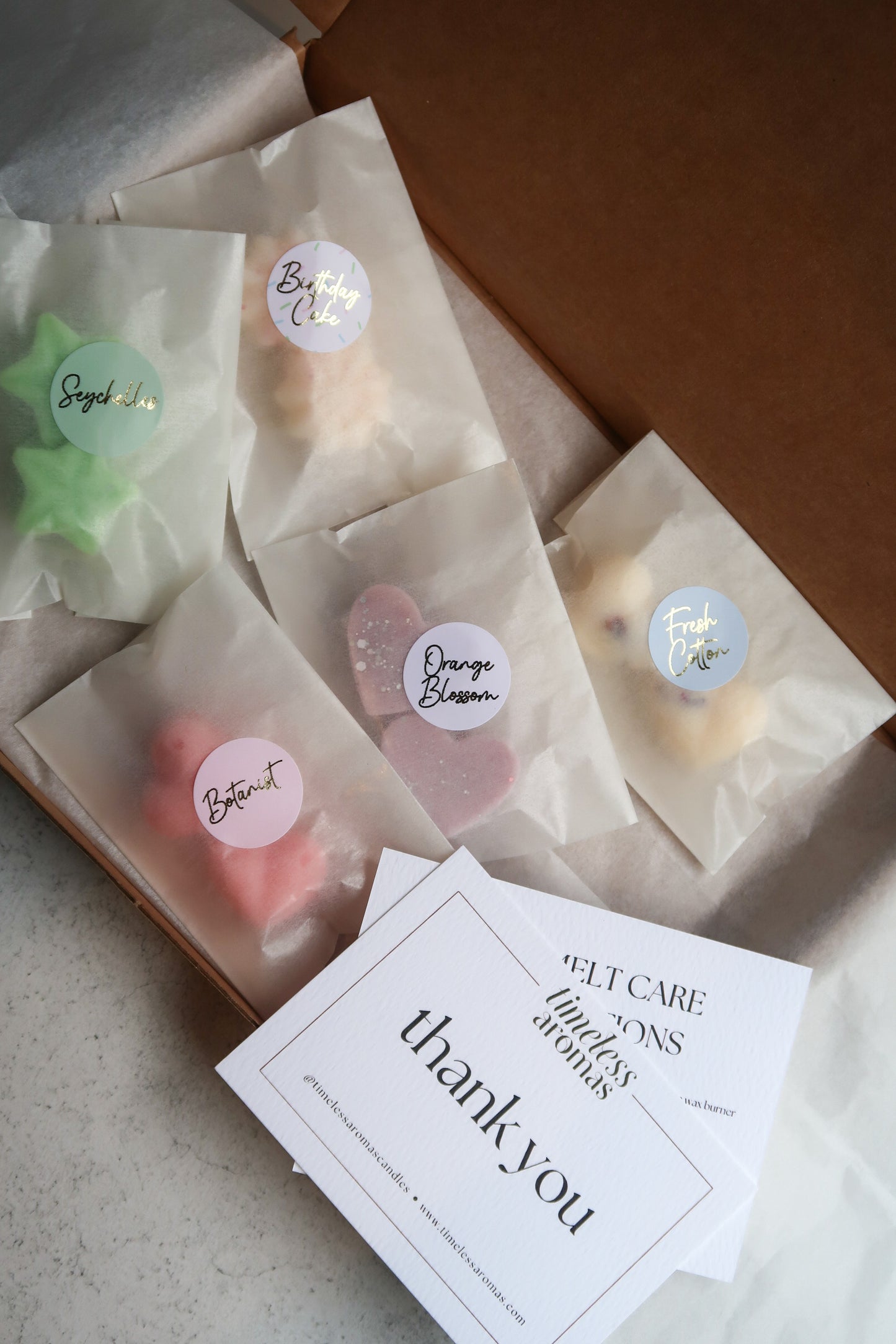 Wax Melt Sample Set