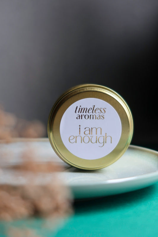 I Am Enough Travel Tin Candle